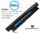 Batterie DELL XCMRD pour Dell Inspiron 3521, 3421, 5421, Vostro 3445 – Remplacement compatible MR90Y 14.8V 4CELL avec garantie 3 mois