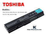 Batterie compatible Toshiba PA3534U-1BAS pour Satellite A200, L300, L450 et L500. Disponible en Algérie avec garantie 3 mois.