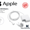 Chargeur Apple 45W MagSafe 2 original 14.85V 3.05A pour MacBook Air 11 et 13 pouces disponible en Algérie