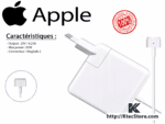 Chargeur Apple 85W MagSafe 2 original 20V 4.25A pour MacBook Pro Retina 15”