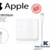 Chargeur Apple 87W USB-C original pour MacBook Pro 15 pouces, iPad Pro et MacBook Air – compatible Power Delivery