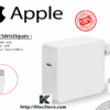 Chargeur Apple 96W Type-C original pour MacBook Pro 16 pouces, M1, M2 et iPad Pro – Vente en Algérie sur KtecStore