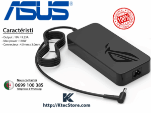 Chargeur 19V 9.23A ASUS 180W Connecteur 4.5mm x 3.0mm