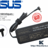 Chargeur ASUS 180W original 19V 9.23A avec connecteur 5.5mm x 2.5mm compatible PC portable ASUS ROG, TUF Gaming et ZenBook – Vente et livraison en Algérie