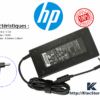 chargeur hp 150w original fiche bleue 4.5x3.0mm pour HP Omen, Victus et ZBook
