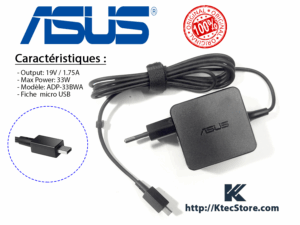 Chargeur ASUS 33W ORIGINAL