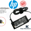 Chargeur HP 65W 18.5V 3.5A connecteur jaune 4.8mm x 1.7mm disponible en Algérie chez KtecStore