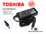 Chargeur 75W TOSHIBA 19V 3.95A