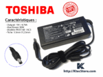 Chargeur 90W TOSHIBA 19V 4.74A ORIGINAL