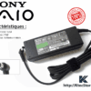 Adaptateur Sony 19.5V 3.9A fiche 6.4mm x 4.4mm pour ordinateurs VAIO