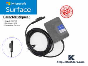 Chargeur Surface 15V 4A 65W Algérie