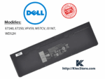 Batterie DELL WD52H originale compatible Dell Latitude E7240, E7250, VFV59, HJ8KP