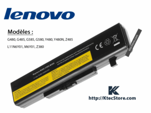 Batterie Lenovo G580 compatible Lenovo G480, G500, G590, Y480, Z485 – L11N6Y01