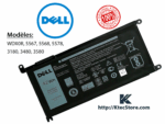 Batterie Dell WDX0R originale compatible Inspiron 5567, Inspiron 5568 – Livraison rapide en Algérie
