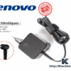 Chargeur Lenovo 45W Original 20V 2.25A pour IdeaPad 100 et 110 – Connecteur 4.0mm x 1.7mm