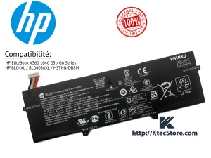 Batterie Batterie HP BL04XL EliteBook X360 1040 G5
