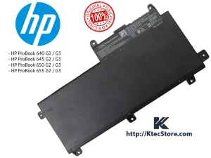 Batterie HP CI03XL 11.4V 48Wh originale pour HP ProBook 640 650 G2 G3, authentique HP avec garantie et livraison en Algérie