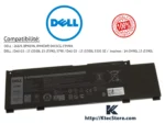 Batterie Dell 266J9 Originale – G3, G5, Inspiron, Latitude