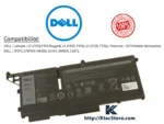Batterie Dell 293F1 41Wh 11.25V pour Latitude 5430 5530 7330