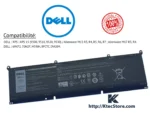 Batterie Dell 69KF2 86Wh 11.4V compatible XPS 15 Precision Alienware G15