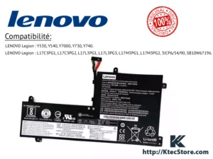 Batterie Lenovo L17C3PG1 pour Lenovo Legion KtecStore