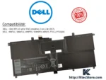 Batterie Dell NNF1C 46Wh 7.6V pour XPS 13 9365 2-en-1