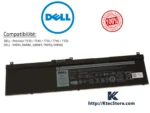 Batterie Dell NYFJH 97Wh 11.4V pour Dell Precision