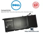 Batterie DELL PW23Y originale 60Wh pour XPS 13 9350, 9360 et 9370 - KtecStore Algérie