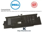 Batterie DELL Y7HR3 originale 68Wh pour Latitude 7410 - KtecStore Algérie